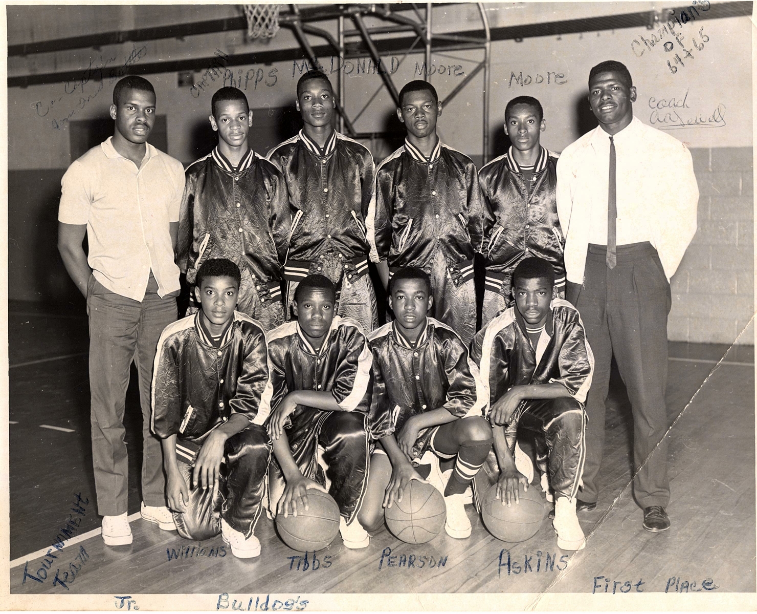 Basketball Team Class of 67